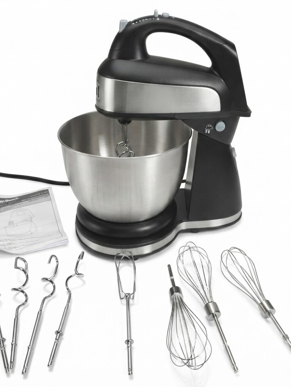 Hamilton Beach M32  Power Deluxe Hand Stand Mixer 6 Speed 4Qt Glass Bowl